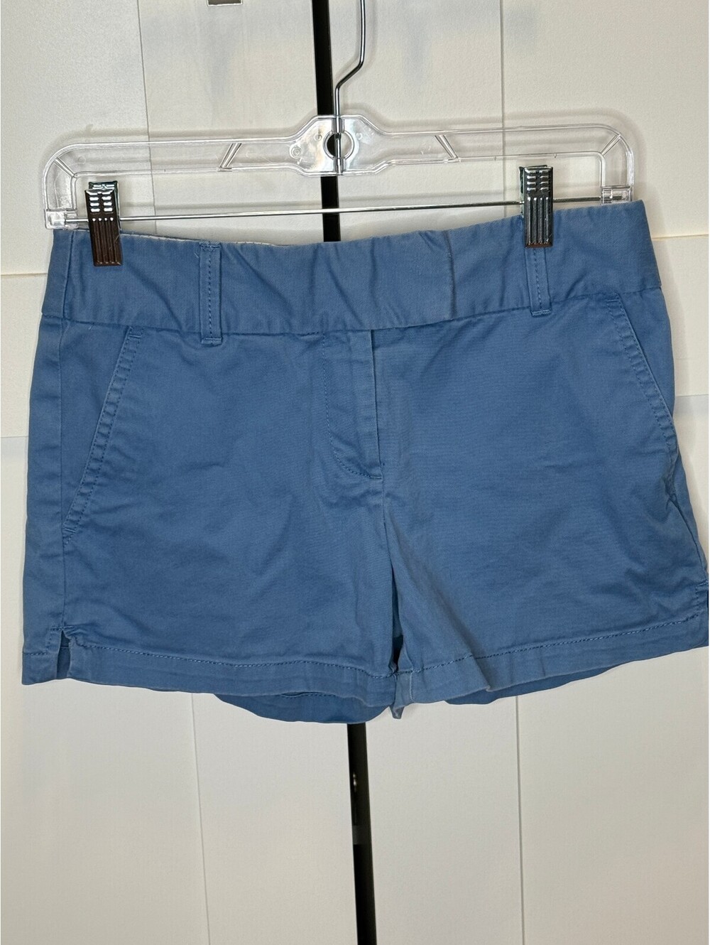 Ann Taylor LOFT Riviera Shorts Blue Chino Size 00